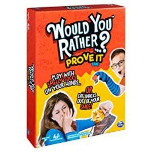 Would You Rather? Prove It Board Game